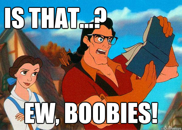 Is that...? Ew, Boobies! - Is that...? Ew, Boobies!  Hipster Gaston 2