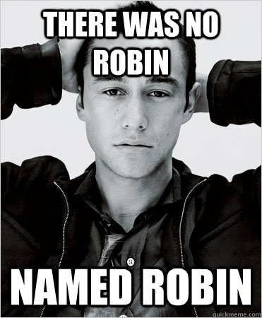 There was no robin named robin  dark knight disappointment