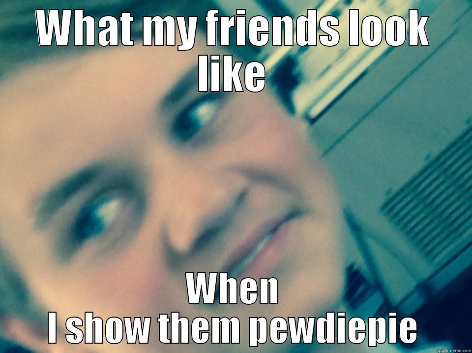 WHAT MY FRIENDS LOOK LIKE WHEN I SHOW THEM PEWDIEPIE Misc