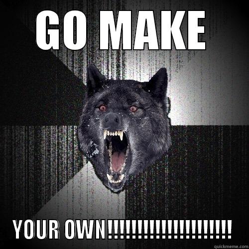 Sharing Coffee - GO MAKE YOUR OWN!!!!!!!!!!!!!!!!!!!!! Insanity Wolf