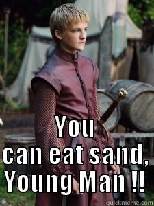 Joffery bad lip  reading  -  YOU CAN EAT SAND, YOUNG MAN !! Misc