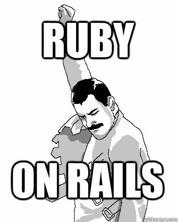 RUBY ON RAILS  Freddie Mercury