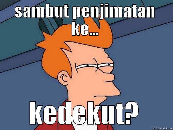 SAMBUT PENJIMATAN KE... KEDEKUT? Futurama Fry