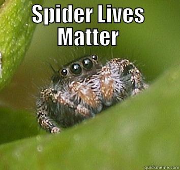 Spider Lives Matter - SPIDER LIVES MATTER  Misunderstood Spider