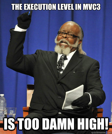 The execution level in MvC3 Is too damn high! - The execution level in MvC3 Is too damn high!  Jimmy McMillan