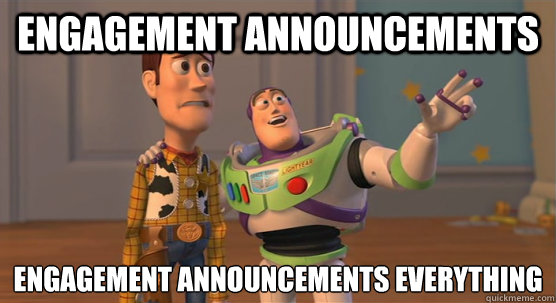 Engagement announcements engagement announcements everything   Toy Story Everywhere