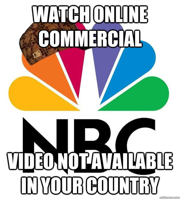 Watch online commercial Video not available in your country  Scumbag NBC