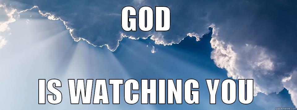 God is watching - GOD IS WATCHING YOU Misc