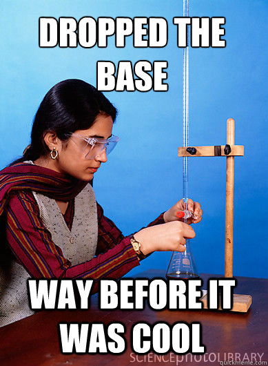 Dropped the 
base Way before it was cool  Dubstep Chemist