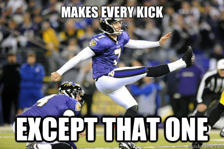 Makes Every KICK EXCEPT THAT ONE - Makes Every KICK EXCEPT THAT ONE  Scumbag Cundiff