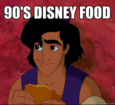 90's Disney food  - 90's Disney food   Better than real food