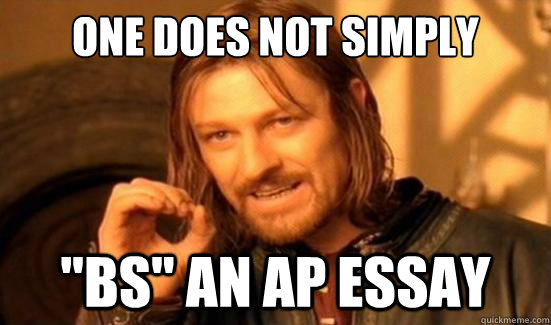 One Does Not Simply 