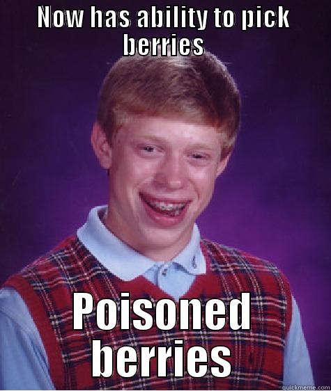 DayZ Bad Luck Brian - NOW HAS ABILITY TO PICK BERRIES POISONED BERRIES Bad Luck Brian