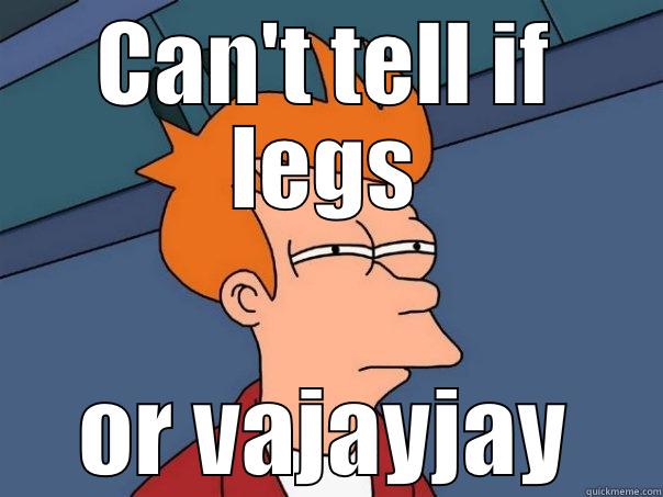 CAN'T TELL IF LEGS OR VAJAYJAY Futurama Fry