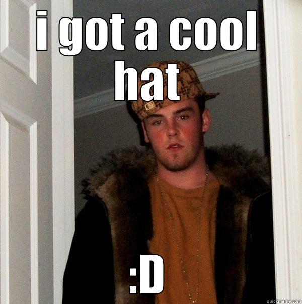 cool memes are cool - I GOT A COOL HAT :D Scumbag Steve