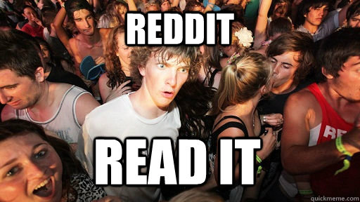 REDDIT READ IT  Sudden Clarity Clarence