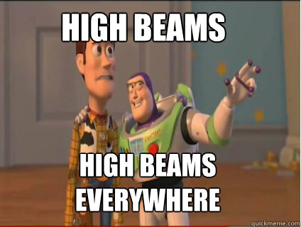 high beams high beams everywhere  woody and buzz