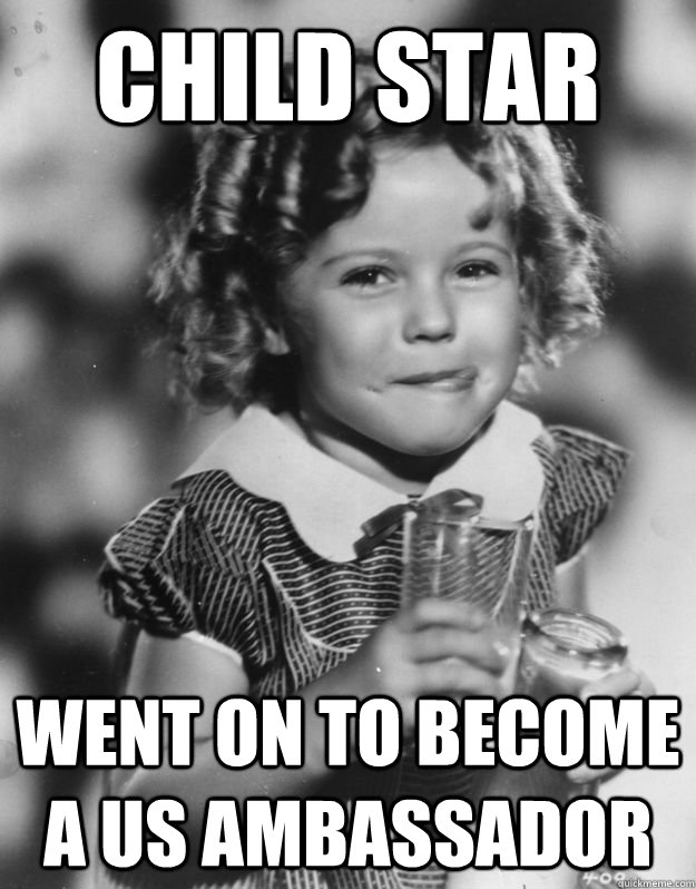 Child Star Went on to become a US ambassador - Child Star Went on to become a US ambassador  Misc