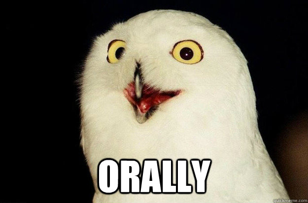  orally  how snow owl likes his sex