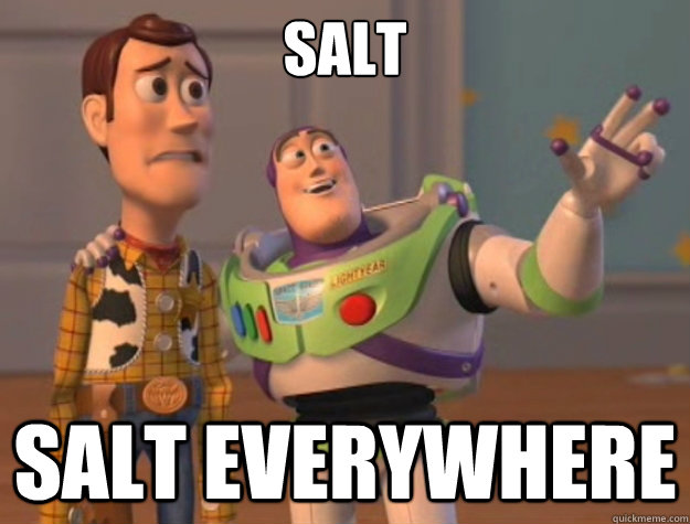 Salt Salt Everywhere - Salt Salt Everywhere  Toy Story