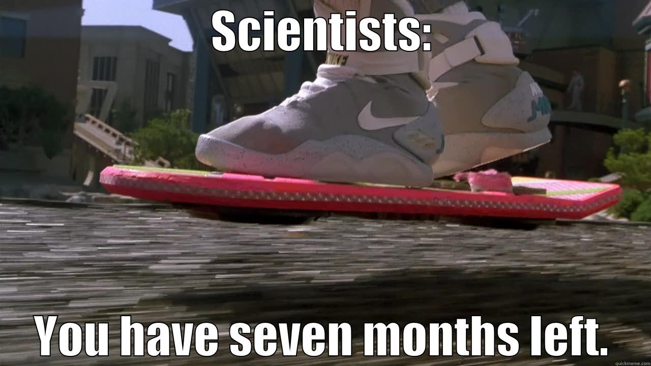 SCIENTISTS: YOU HAVE SEVEN MONTHS LEFT. Misc