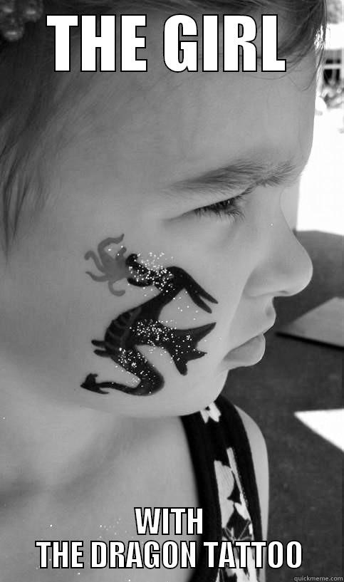 Toddlers be tough too. - THE GIRL WITH THE DRAGON TATTOO Misc