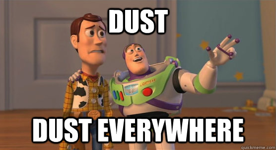 Dust  Dust Everywhere  Toy Story Everywhere