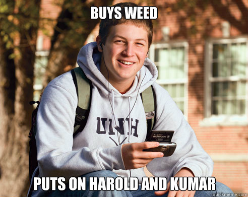 buys weed puts on harold and kumar - buys weed puts on harold and kumar  College Freshman