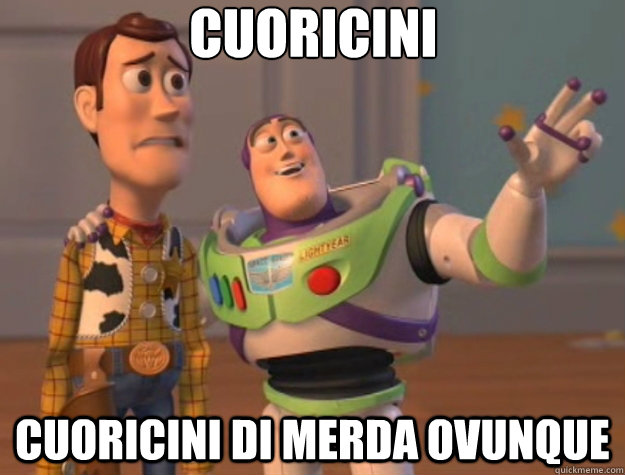 CUORICINI CUORICINI DI MERDA OVUNQUE  Toy Story