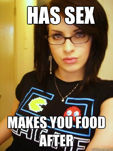 has sex makes you food after  Cool Chick Carol