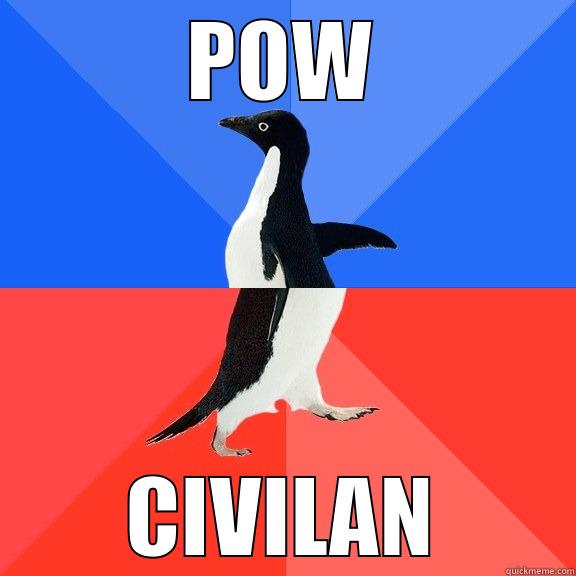 POW CIVILAN Socially Awkward Awesome Penguin