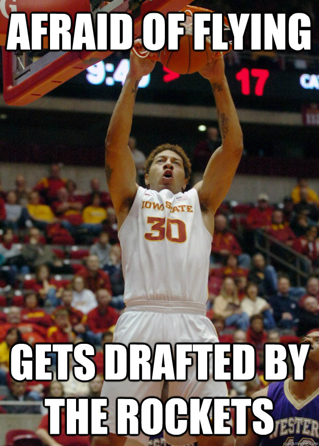 Afraid of Flying Gets Drafted by the Rockets - Afraid of Flying Gets Drafted by the Rockets  Royce White