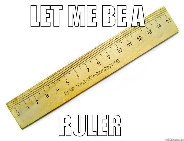 LET ME BE A  RULER Misc