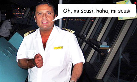 Oh, mi scusi, haha, mi scusi - Oh, mi scusi, haha, mi scusi  francesco schettino