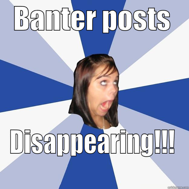 Call the fb police! - BANTER POSTS DISAPPEARING!!! Annoying Facebook Girl