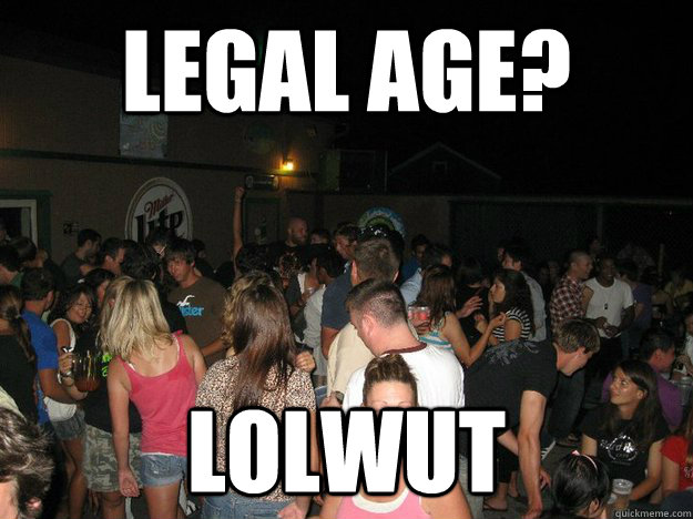 legal age? lolwut  cedar point louies