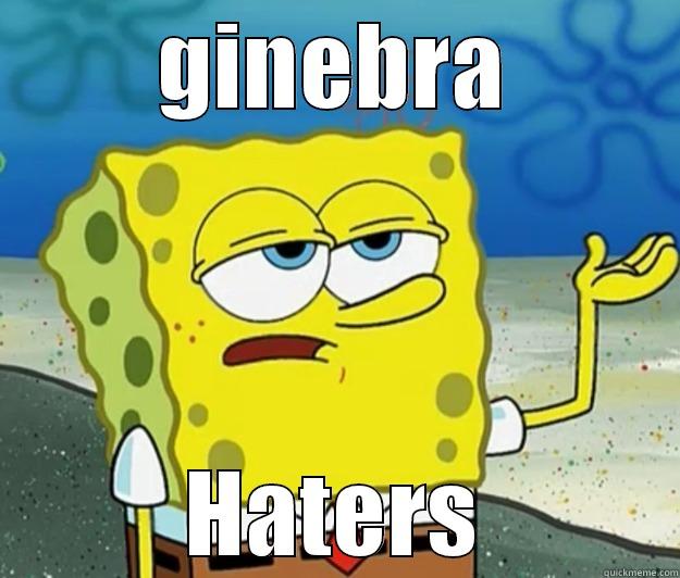 GINEBRA HATERS Tough Spongebob