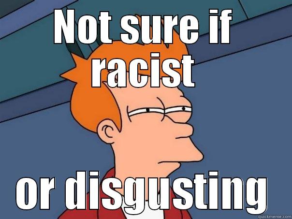 NOT SURE IF RACIST OR DISGUSTING Futurama Fry