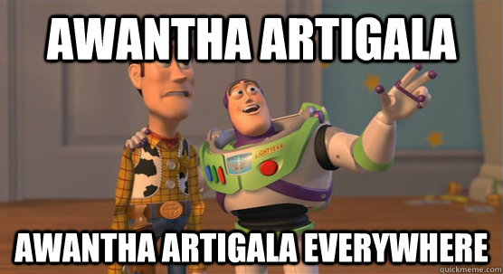 Awantha Artigala Awantha Artigala Everywhere  Toy Story Everywhere