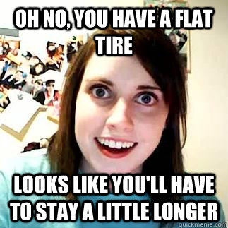 your kitty looks like a flat tire