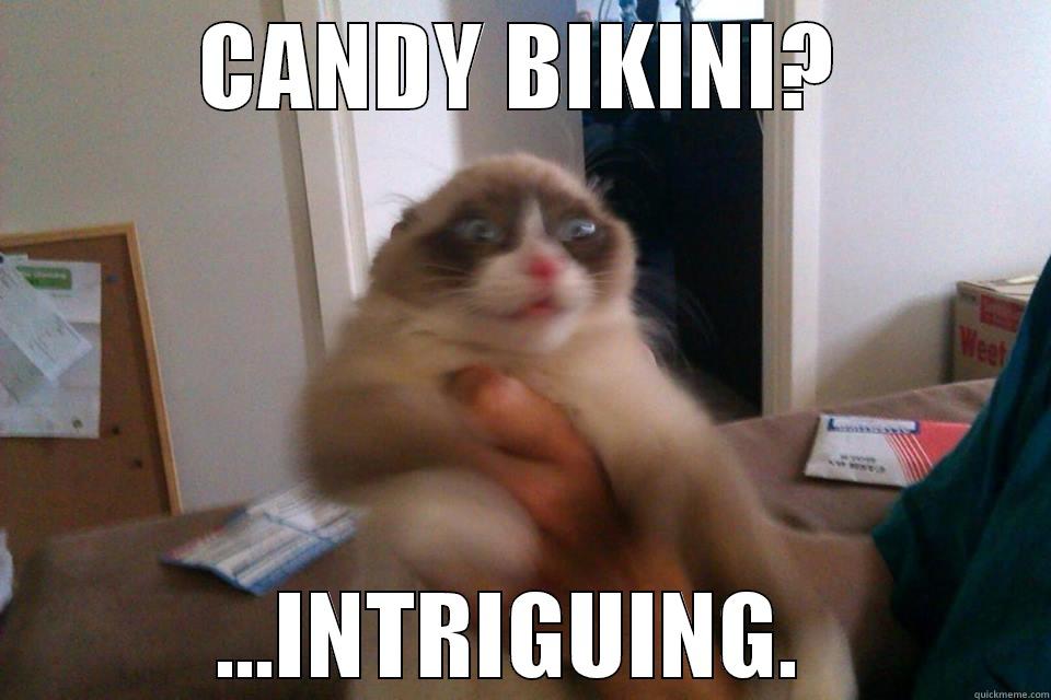 CANDY BIKINI? ...INTRIGUING.  Misc