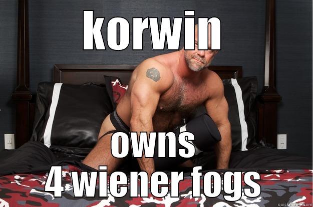 KORWIN OWNS 4 WIENER FOGS Gorilla Man