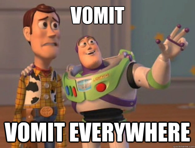 Vomit Vomit Everywhere  Buzz Lightyear