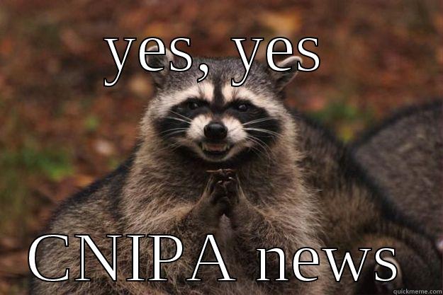 good plan - YES, YES CNIPA NEWS Evil Plotting Raccoon