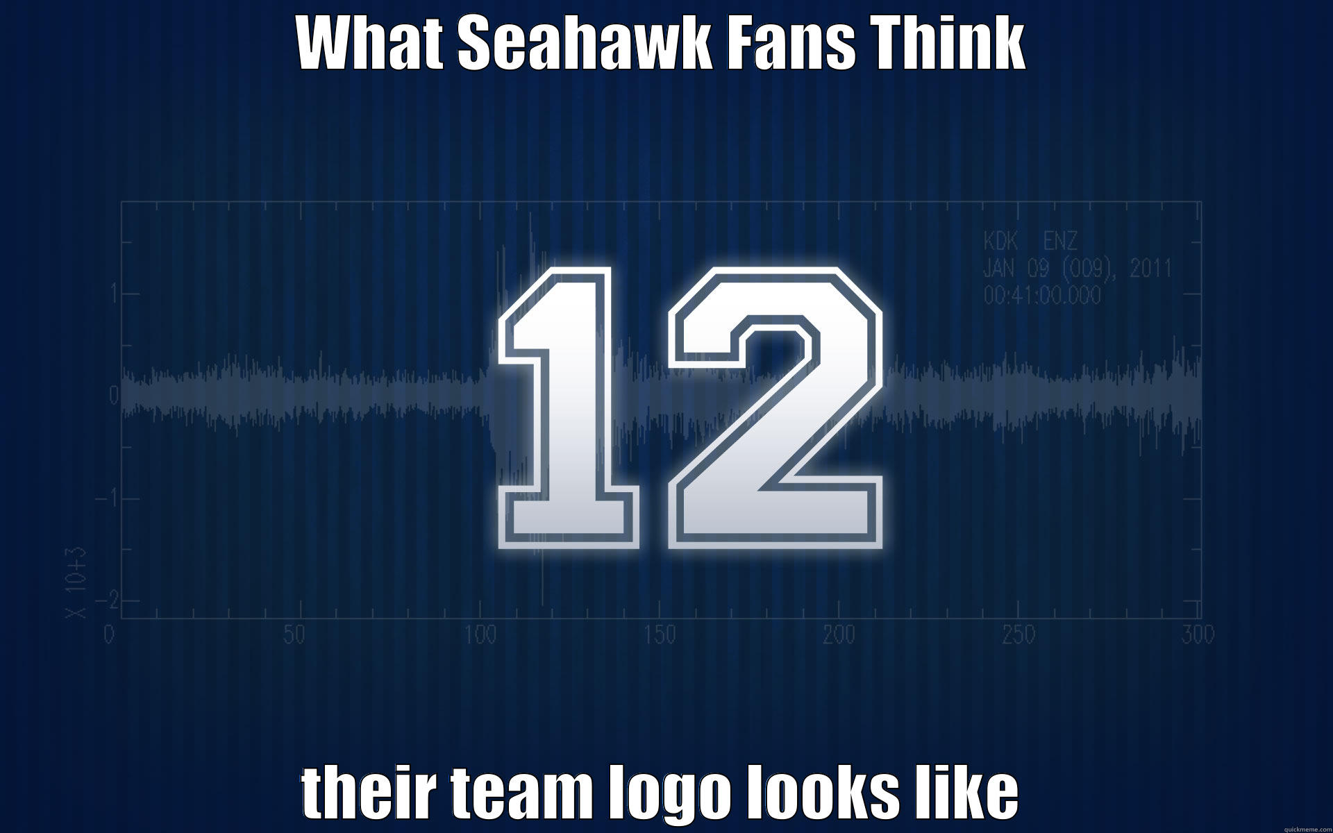 Go 12! - WHAT SEAHAWK FANS THINK THEIR TEAM LOGO LOOKS LIKE Misc