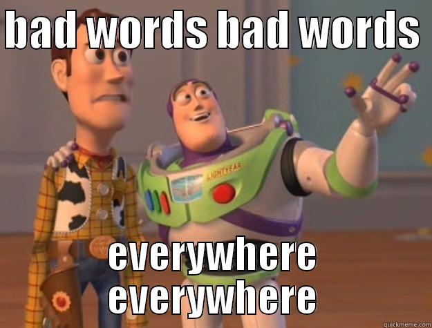 BAD WORDS BAD WORDS  EVERYWHERE EVERYWHERE Toy Story