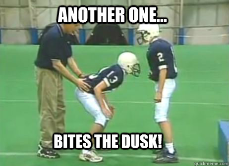 Another one... bites the dusk!  Jerry Sandusky