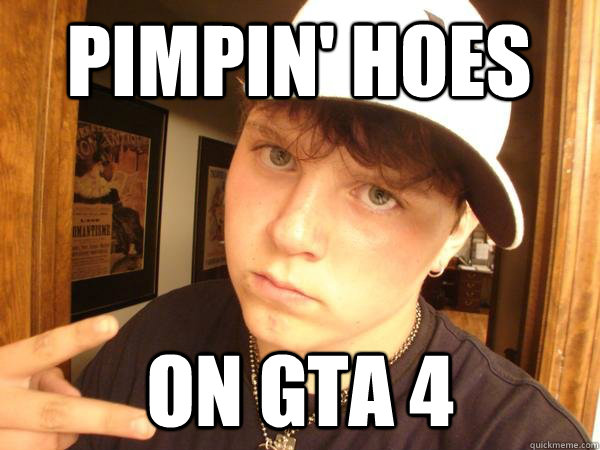 Pimpin' Hoes On gta 4  Suburban Gangster