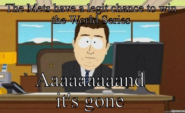 Mets Lose Another Pitcher - THE METS HAVE A LEGIT CHANCE TO WIN THE WORLD SERIES AAAAAAAAAND IT'S GONE aaaand its gone