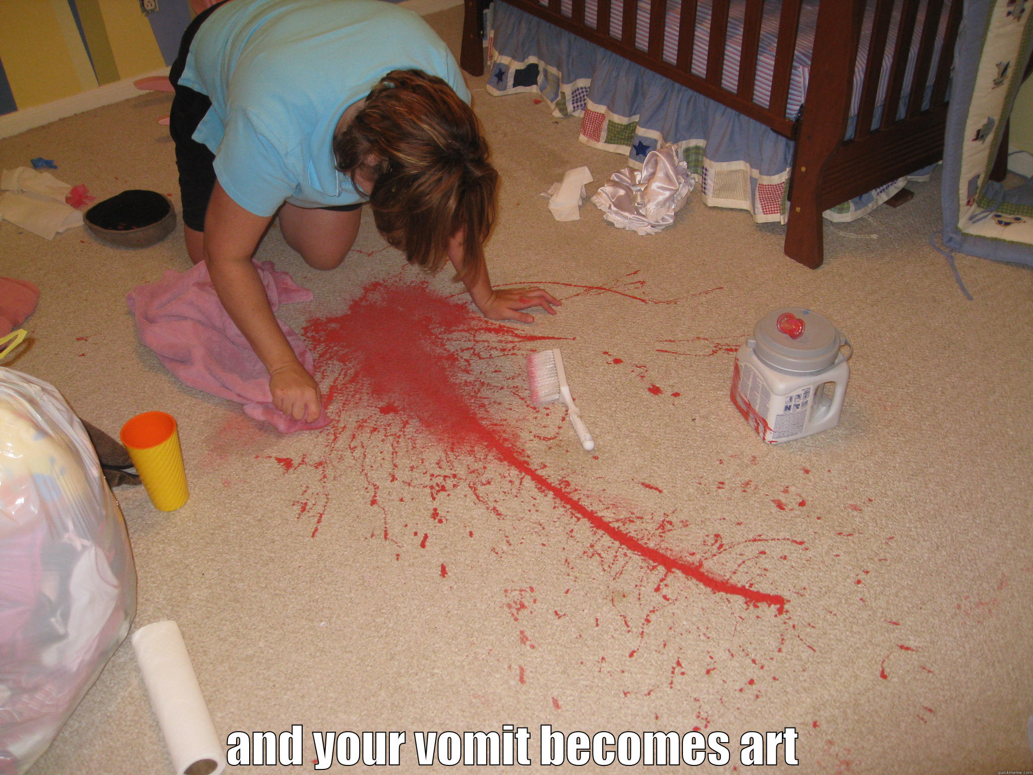  AND YOUR VOMIT BECOMES ART Misc